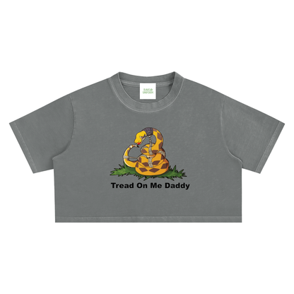 Tread On Me Crop Top
