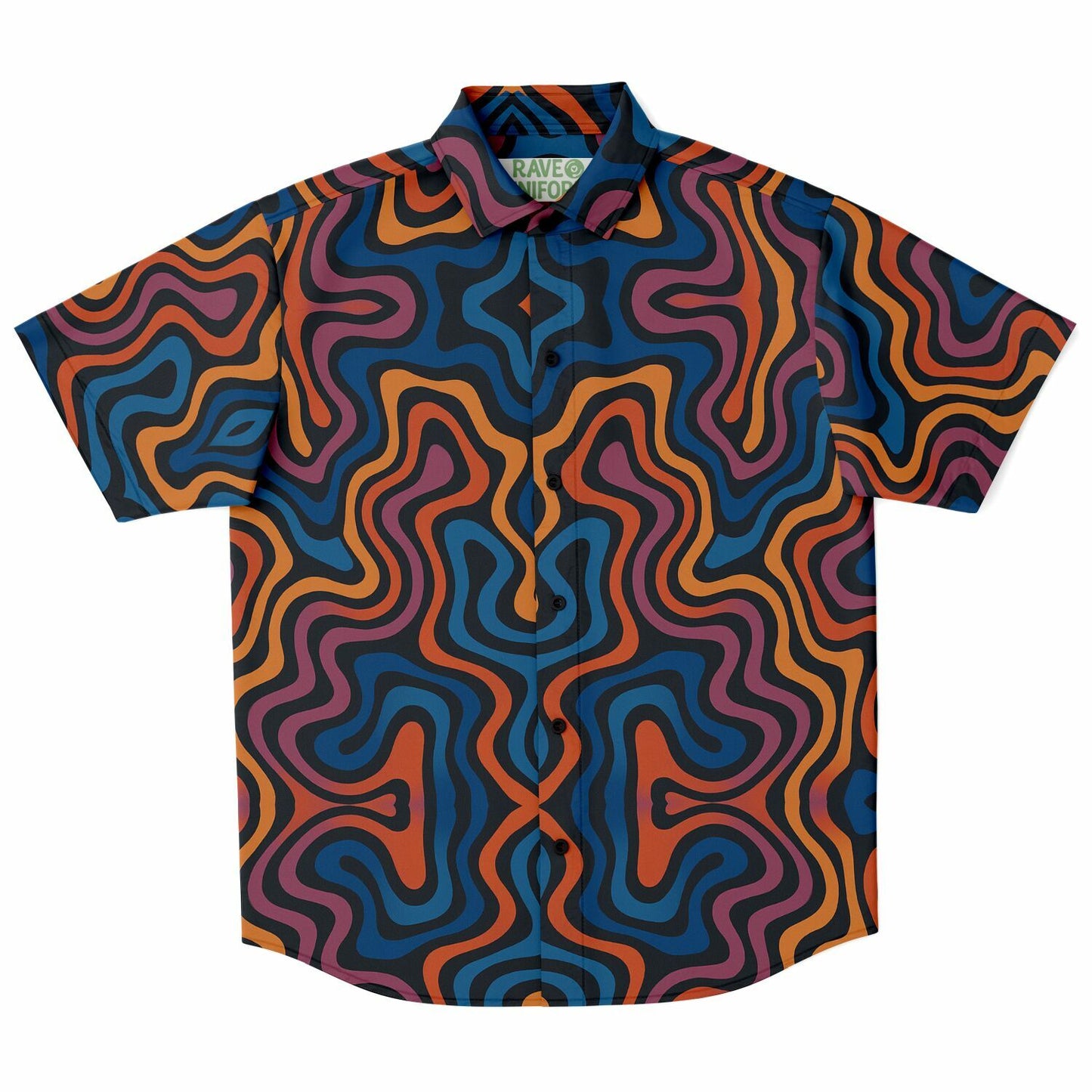 Dyed Spaghetti Button Up