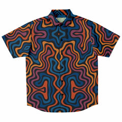 Dyed Spaghetti Button Up