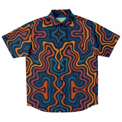 Dyed Spaghetti Button Up