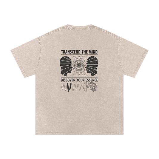 Free Mind Oversized Vintage T-Shirt by Rave Uniform