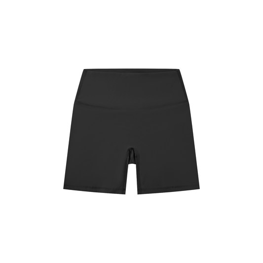 High-Waisted Breathable Biker Shorts - Rave Uniform Front View