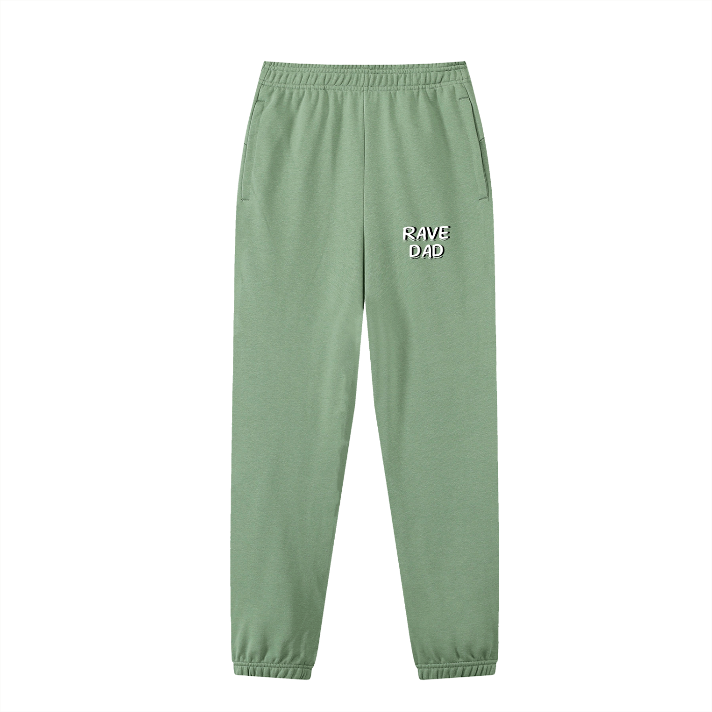 Rave Dad Sweatpants - Rave Uniform Detail View