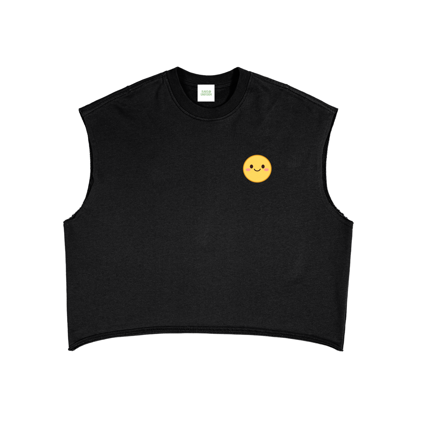 Smiley Boxy Tank Top