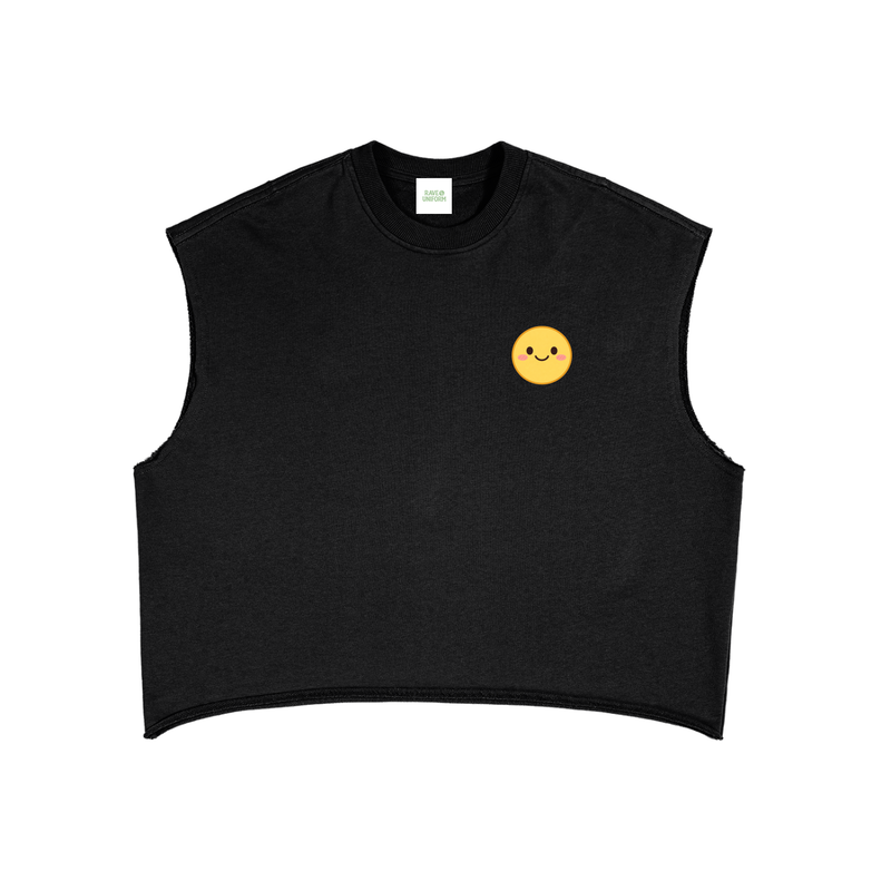 Smiley Boxy Tank Top