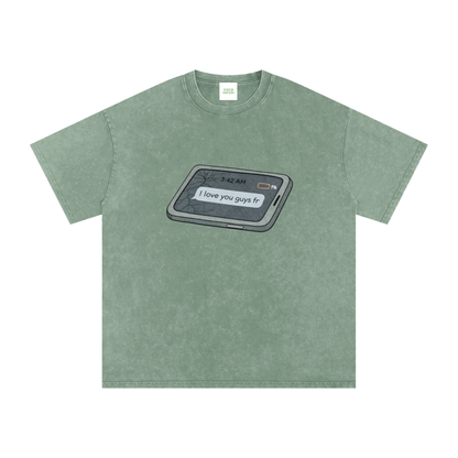 Love U Oversized Vintage T-Shirt - Rave Streetwear View