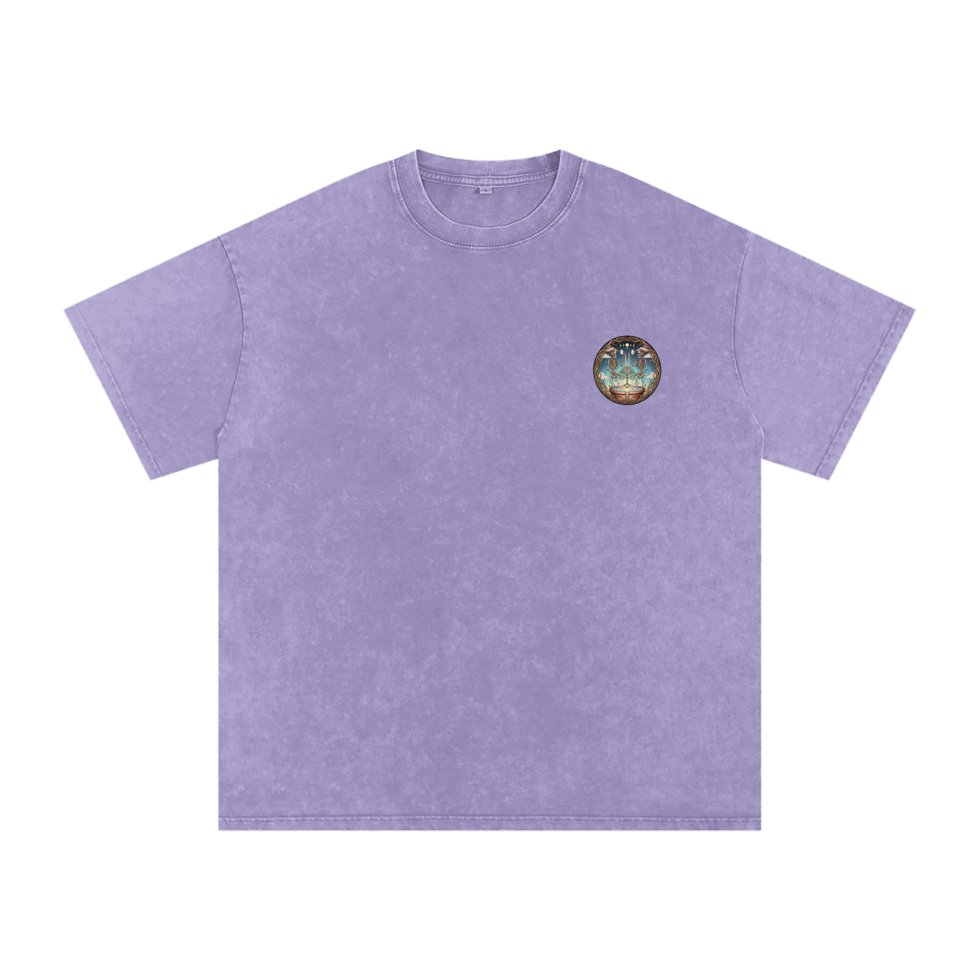 Flower Friends Oversized Vintage T-Shirt - Rave Streetwear View