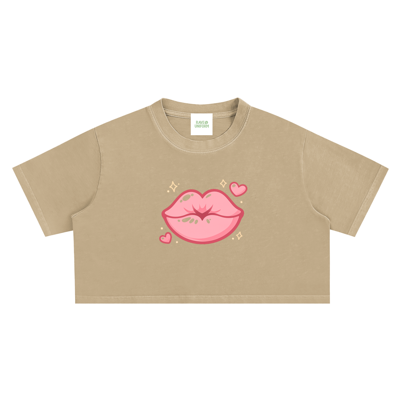 Smoochie Crop Top - Rave Streetwear View