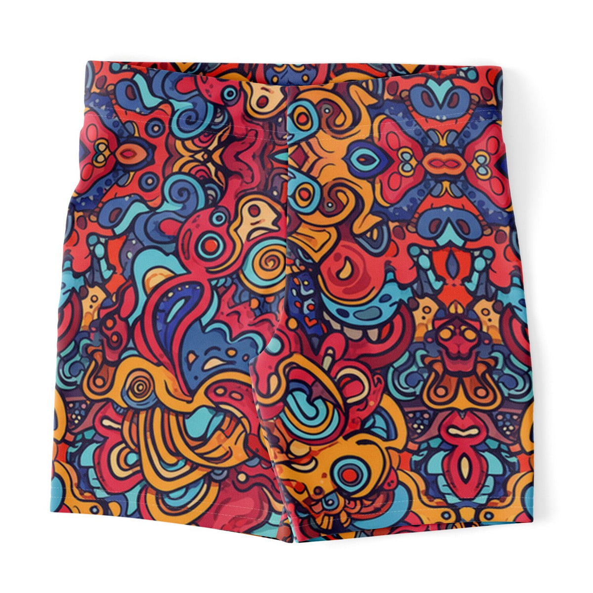 Molten Spring Legging Shorts, front, flat lay