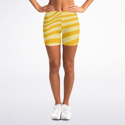 Banana Split Legging Shorts, front, on model