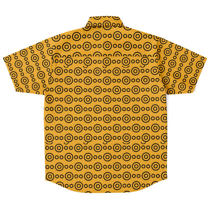 Yellow Eyes Button Up