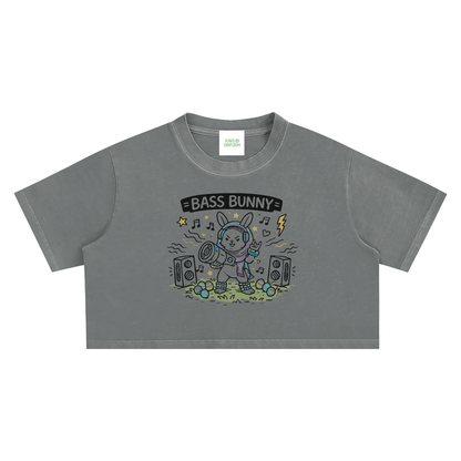 Bass Bunny Crop Top