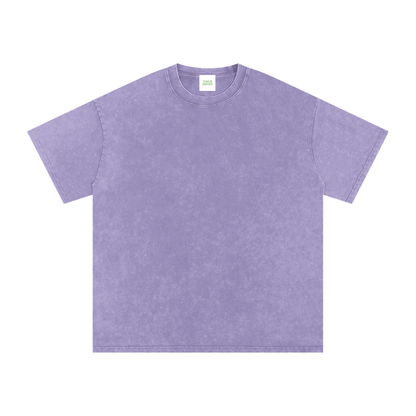 Free Mind Oversized Vintage T-Shirt in Light Purple by Rave Uniform