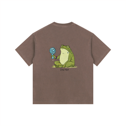 Its Hot Frog Oversized T-Shirt
