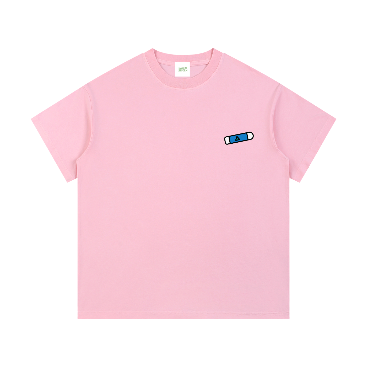 Deep Breath T-Shirt - Rave Uniform Detail View