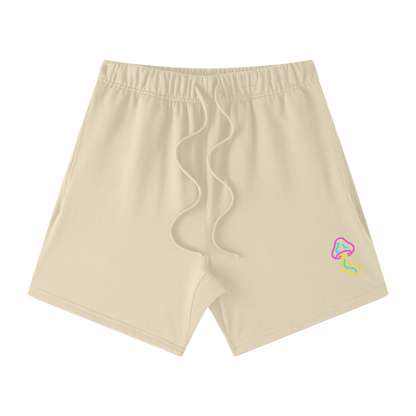 Mushroom Cotton Shorts