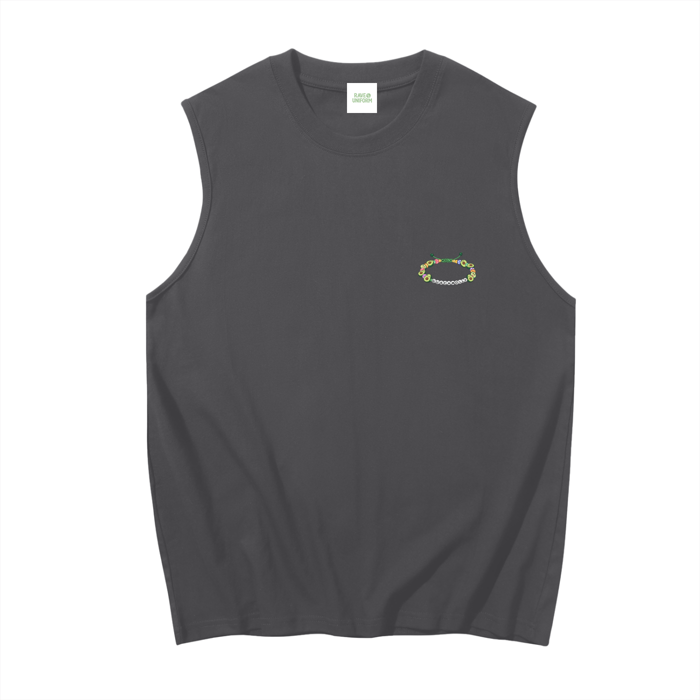Holy Guacamolly Muscle Top - Rave Streetwear View