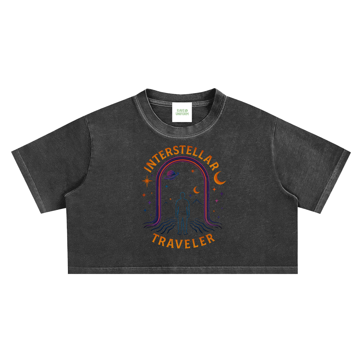 Interstellar Traveller Crop Top