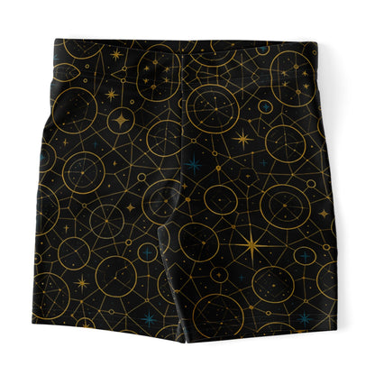 Constellation Legging Shorts, front, flat lay