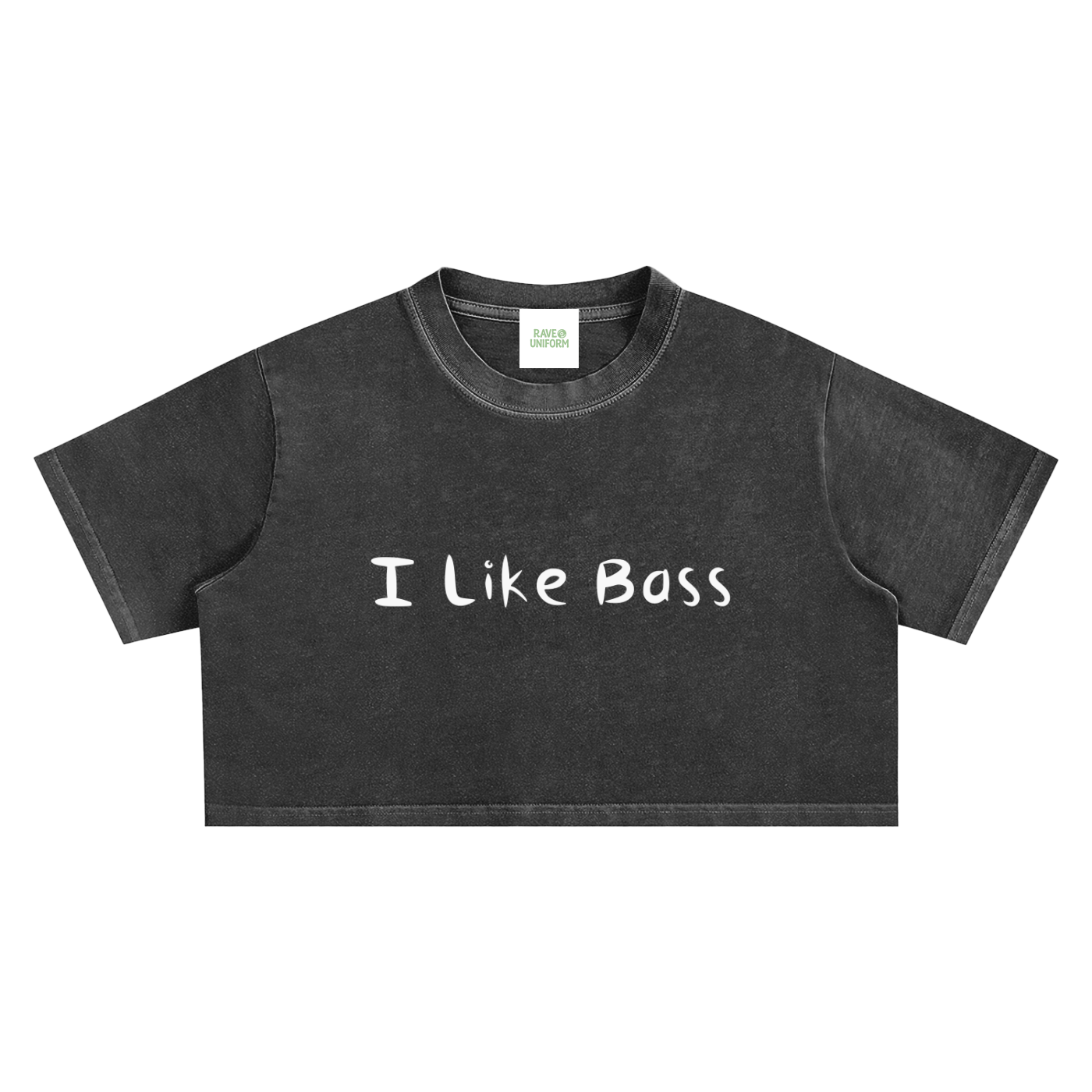 I Like Bass Crop Top