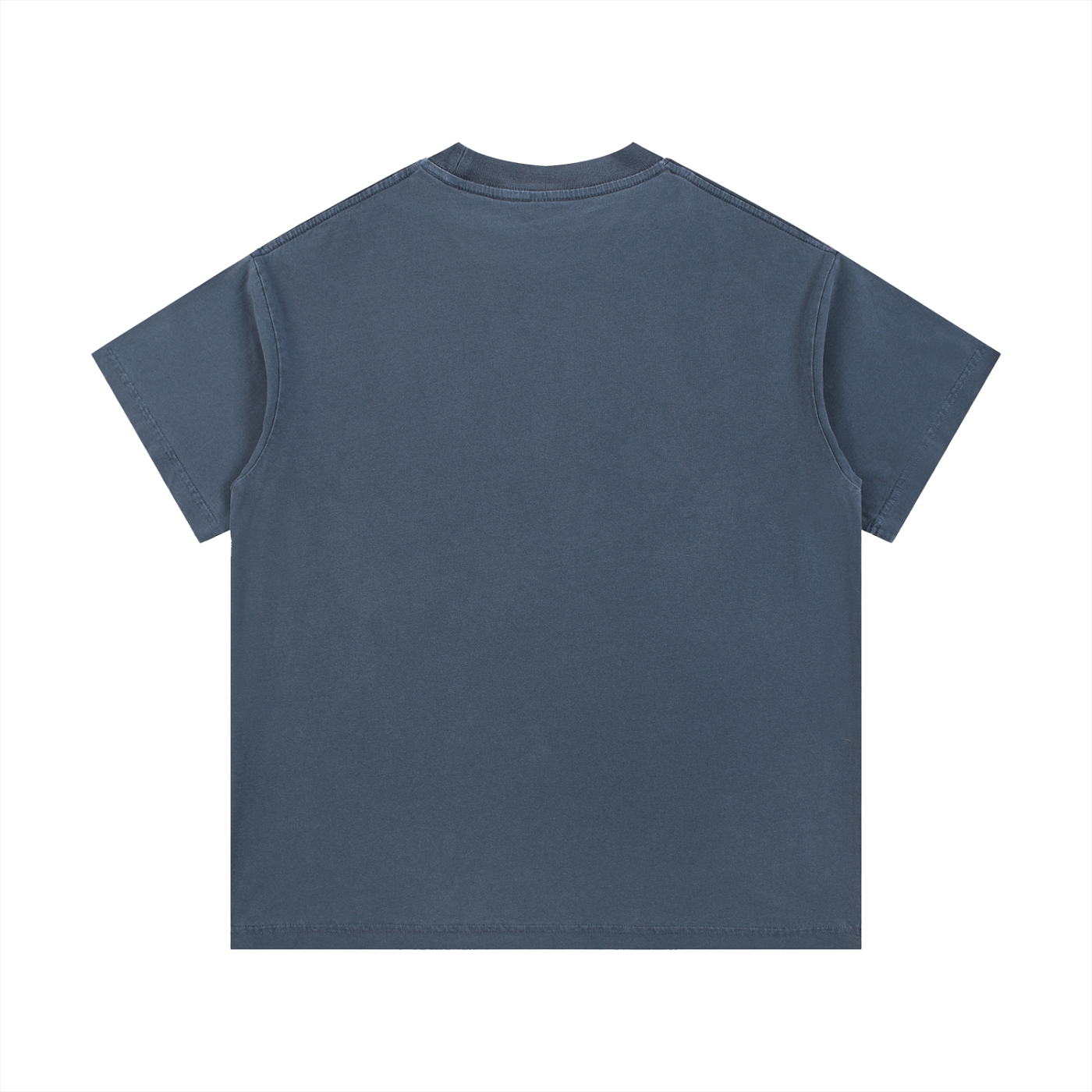 Still Vibin' T-Shirt in Gray Blue detail view by Rave Uniform