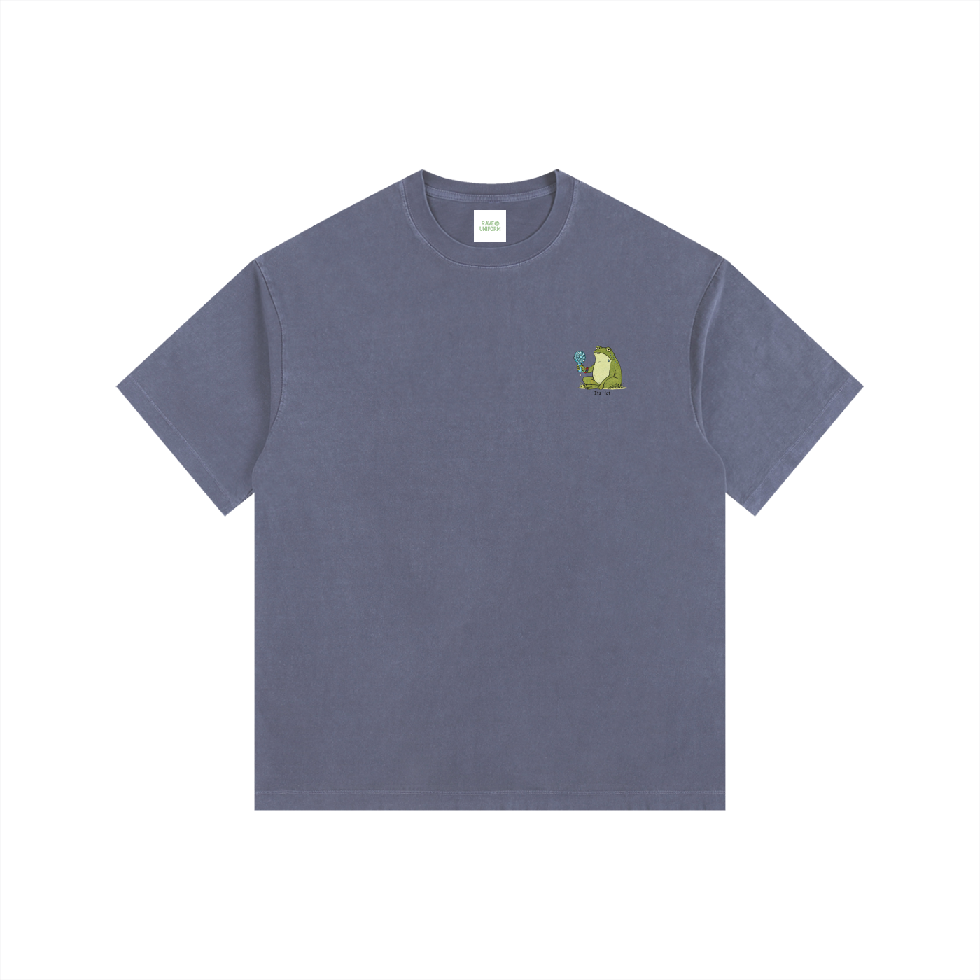 Its Hot Frog Oversized T-Shirt - Rave Streetwear View