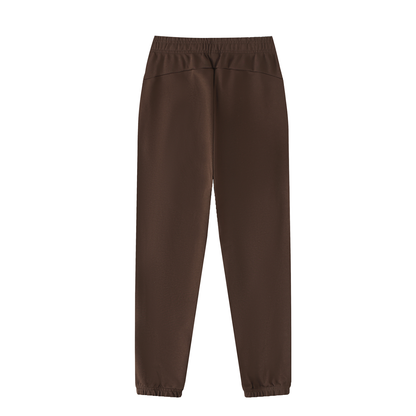 Rave Mom Cuffed Sweatpants in Coffee detail view by Rave Uniform