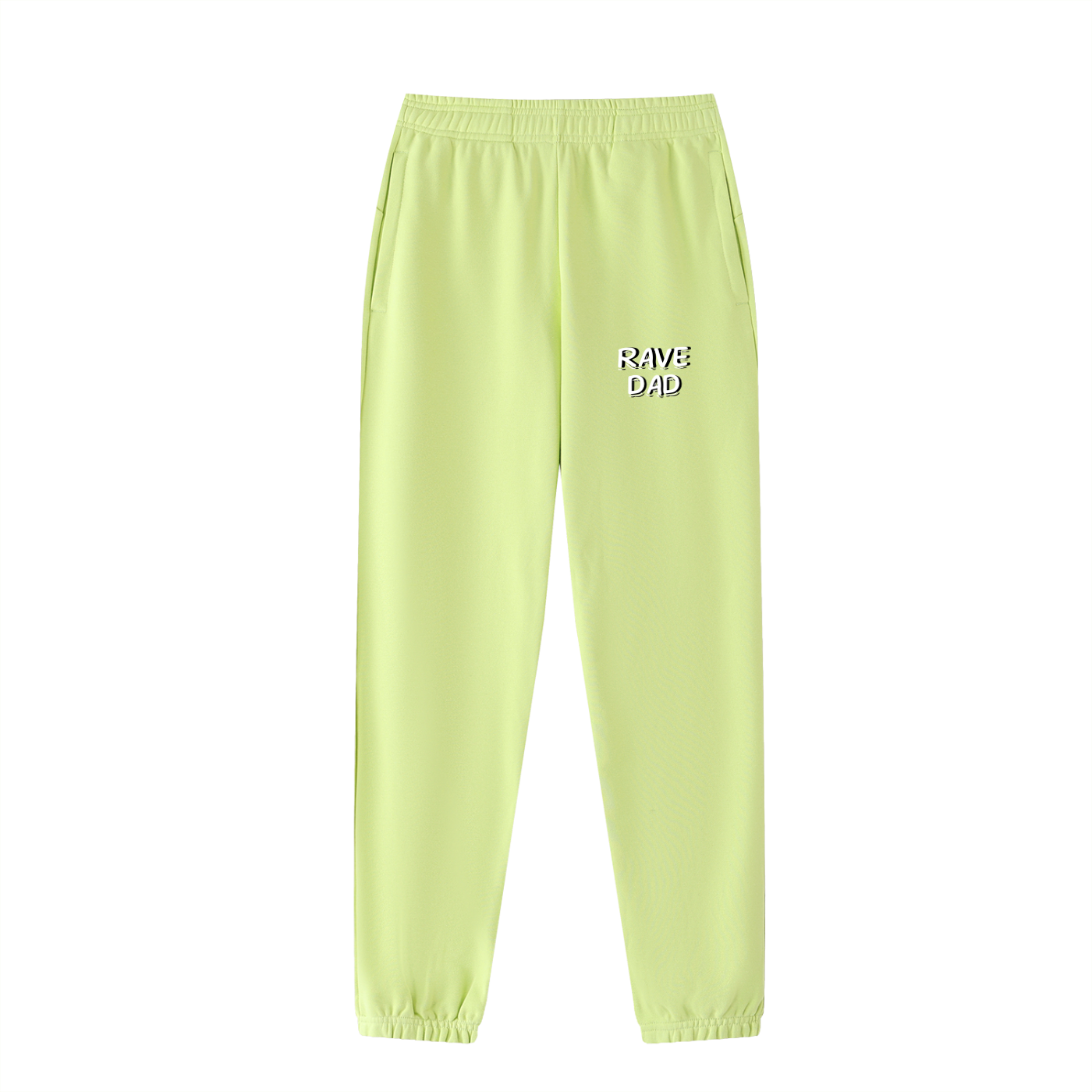 Rave Dad Sweatpants - Rave Uniform Detail View