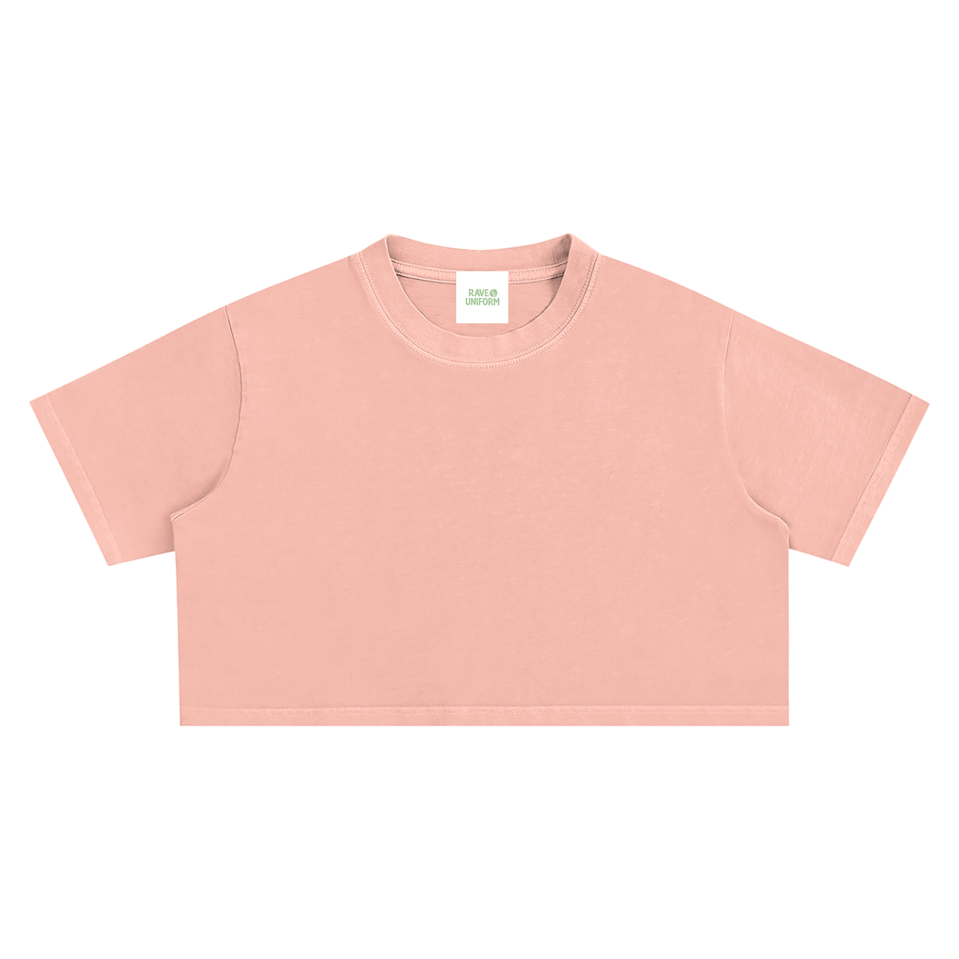 Plain Crop Top - Rave Streetwear View