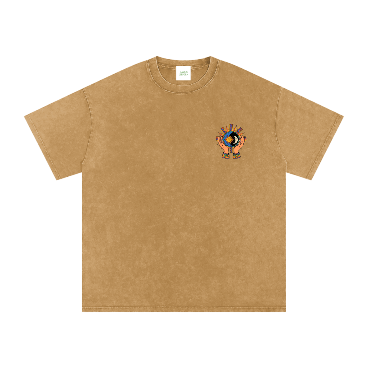 Aztec Rising Oversized Vintage T-Shirt