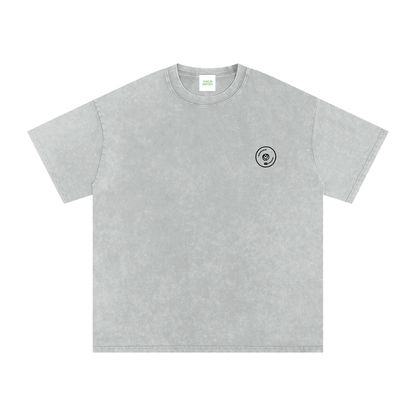House Hunny Oversized Vintage T-Shirt in Light Gray by Rave Uniform