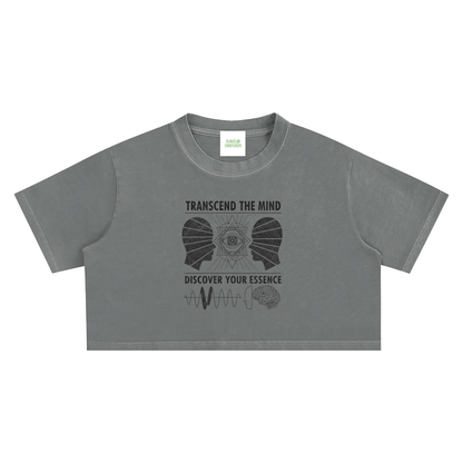 Discover Your Mind Crop Top