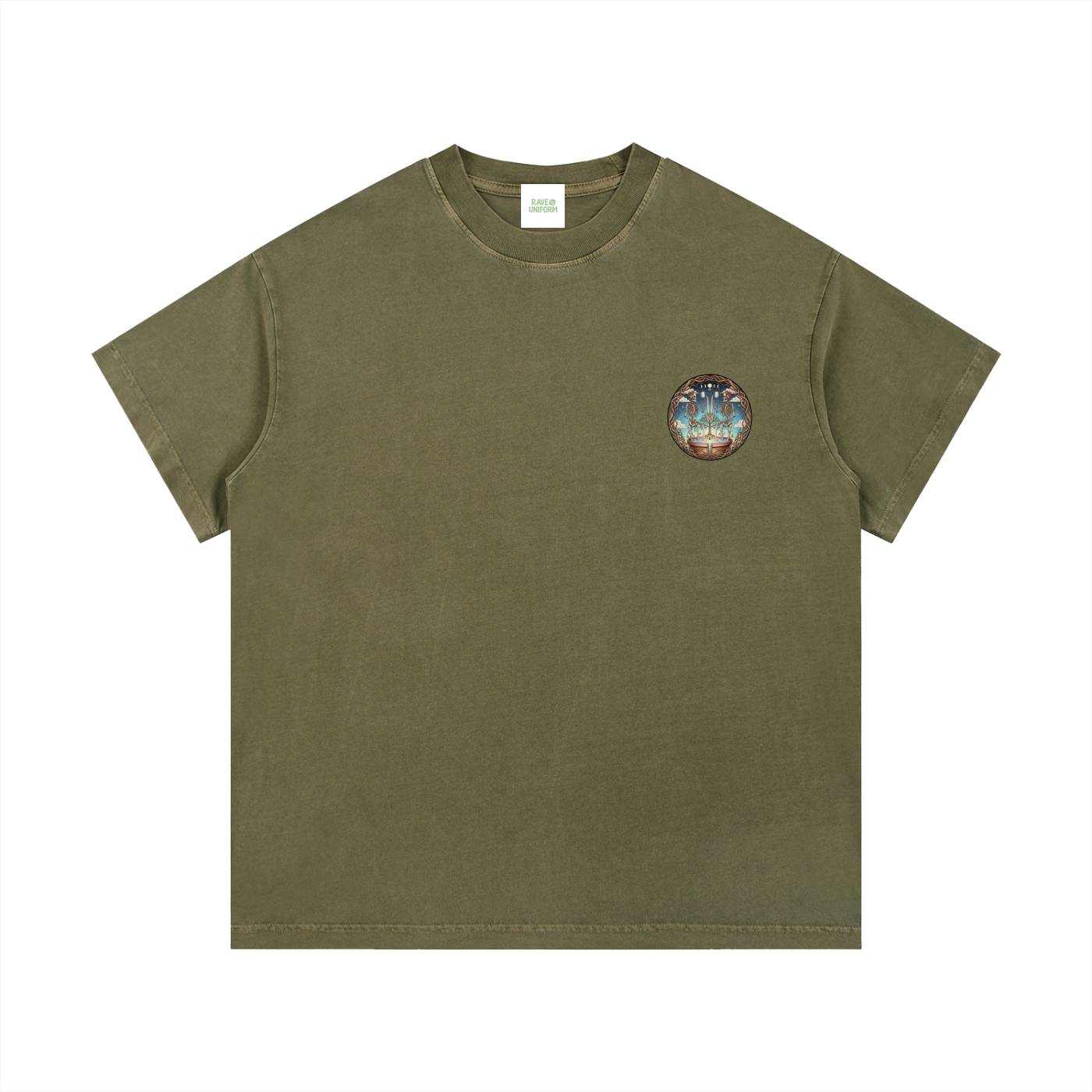 Flower Friends T-Shirt - Rave Uniform Detail View