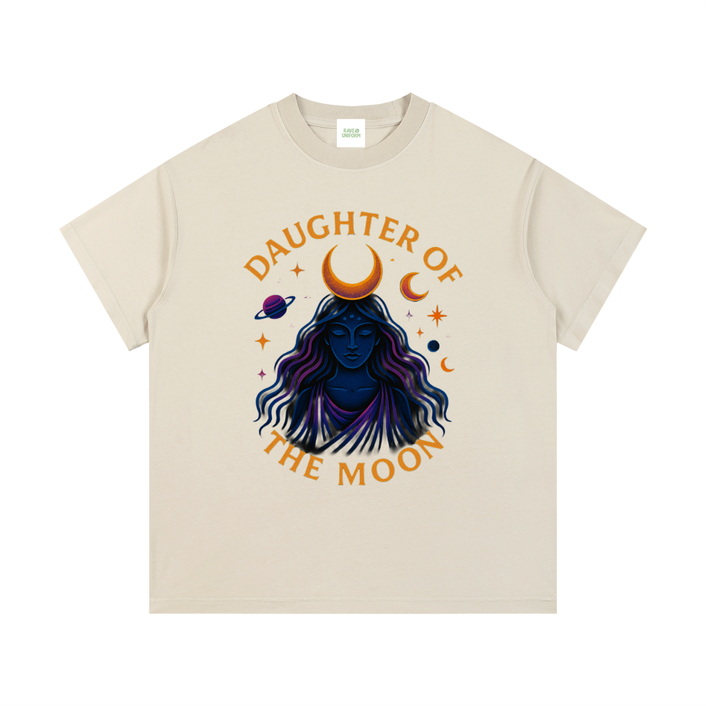 Daughter of The Moon T-Shirt - Rave Streetwear View