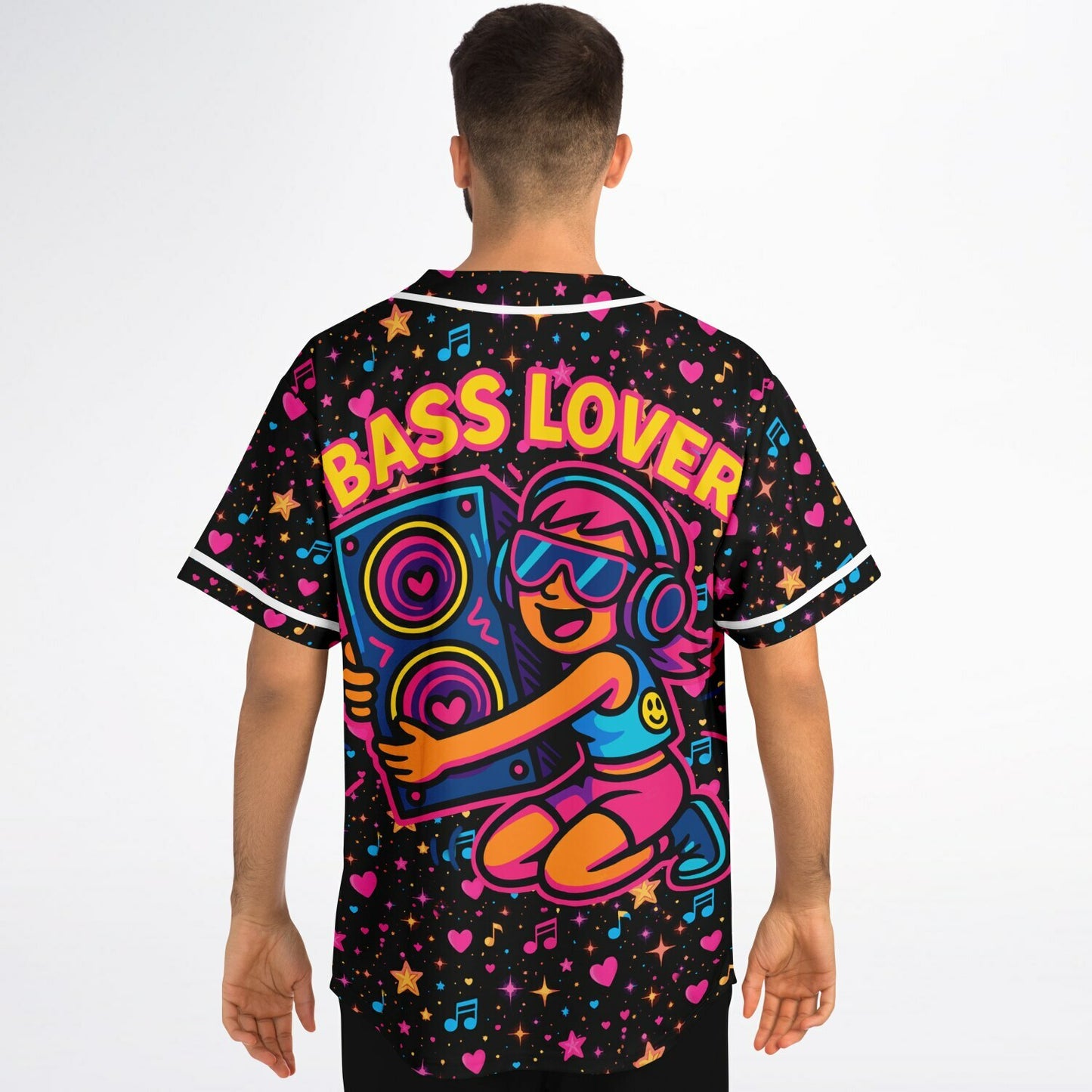 Bass Lover Baseball Jersey