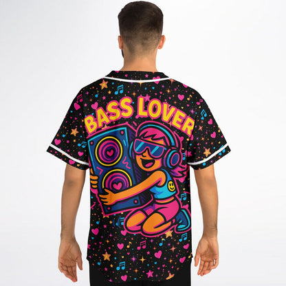 Bass Lover Baseball Jersey