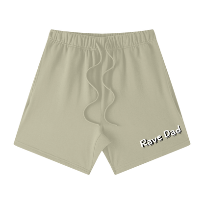 Rave Dad Cotton Shorts