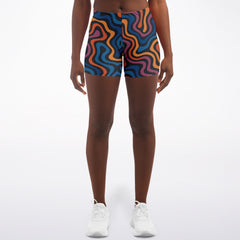 Dyed Spaghetti Legging Shorts