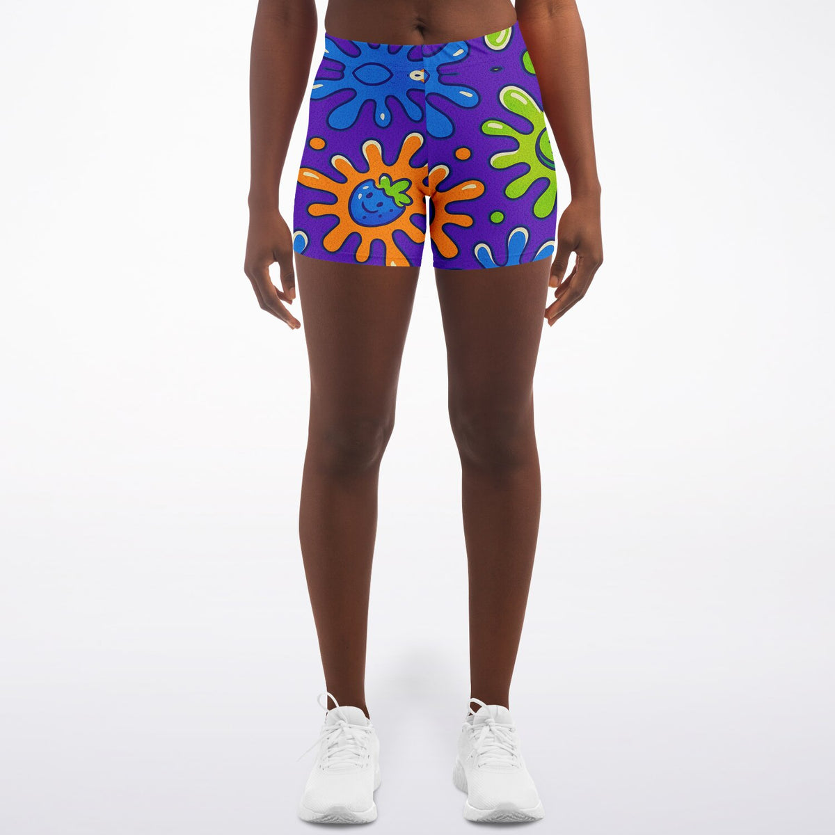 Capri Sun Legging Shorts, front, on model