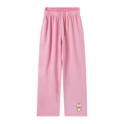 Labubu Waist Pants in Rose Pink by Rave Uniform
