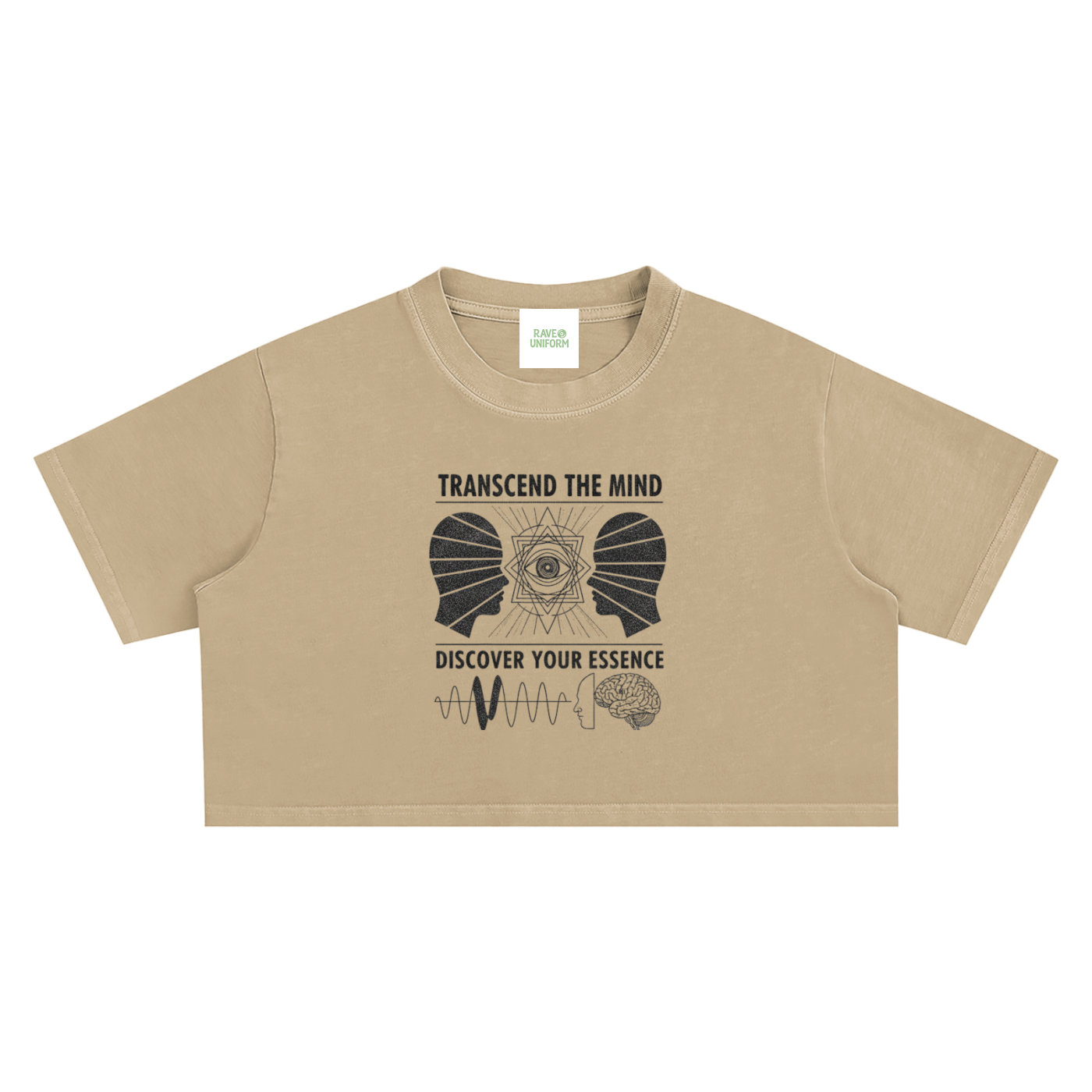 Discover Your Mind Crop Top