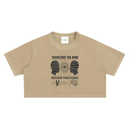 Discover Your Mind Crop Top