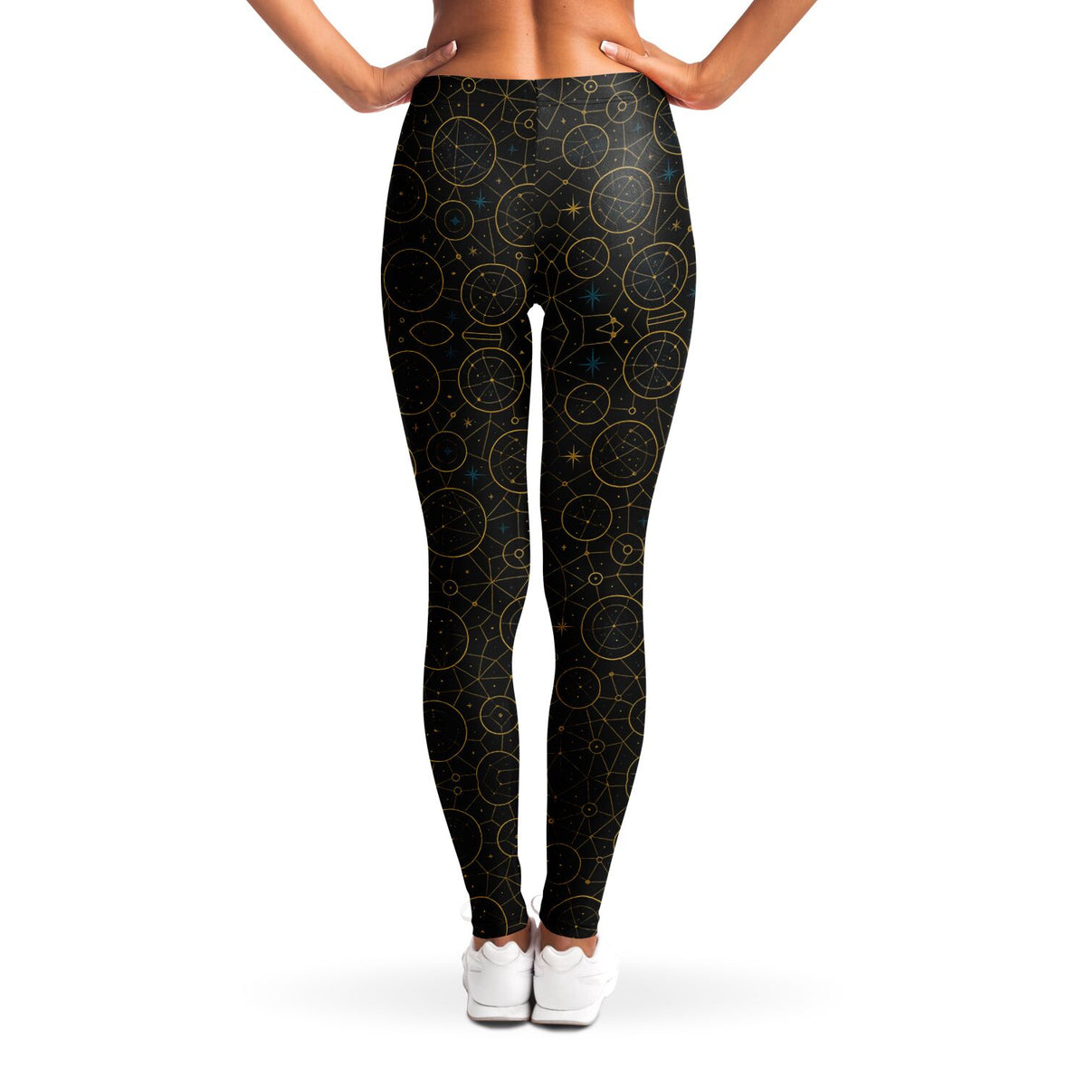 Constellation Leggings, back, on model