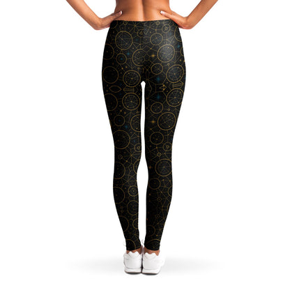 Constellation Leggings, back, on model