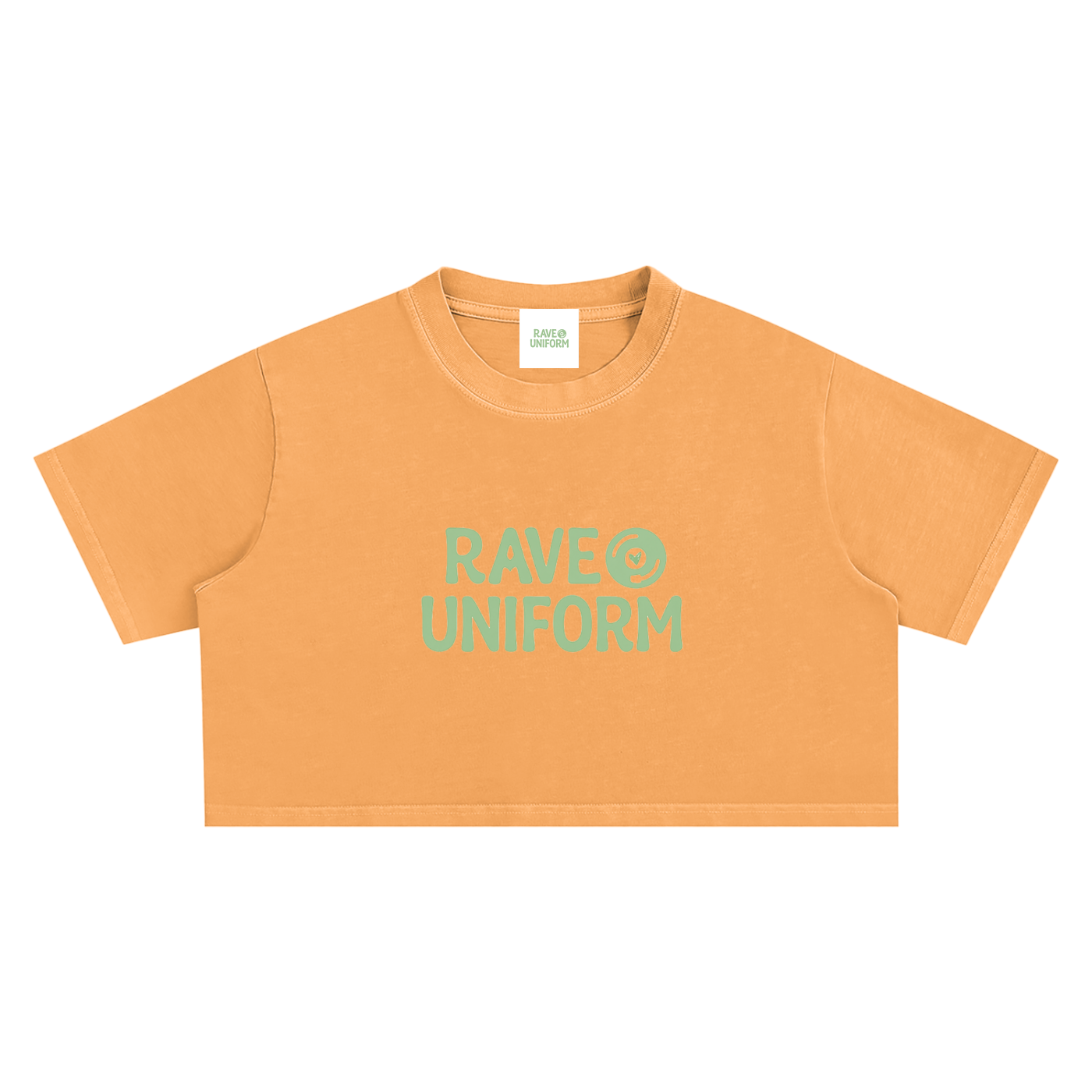 Rave Uniform Crop Top - Rave Streetwear View