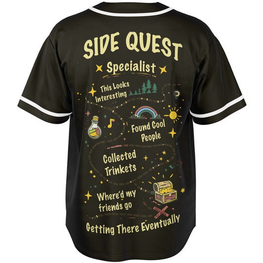 Side Quest Baseball Jersey
