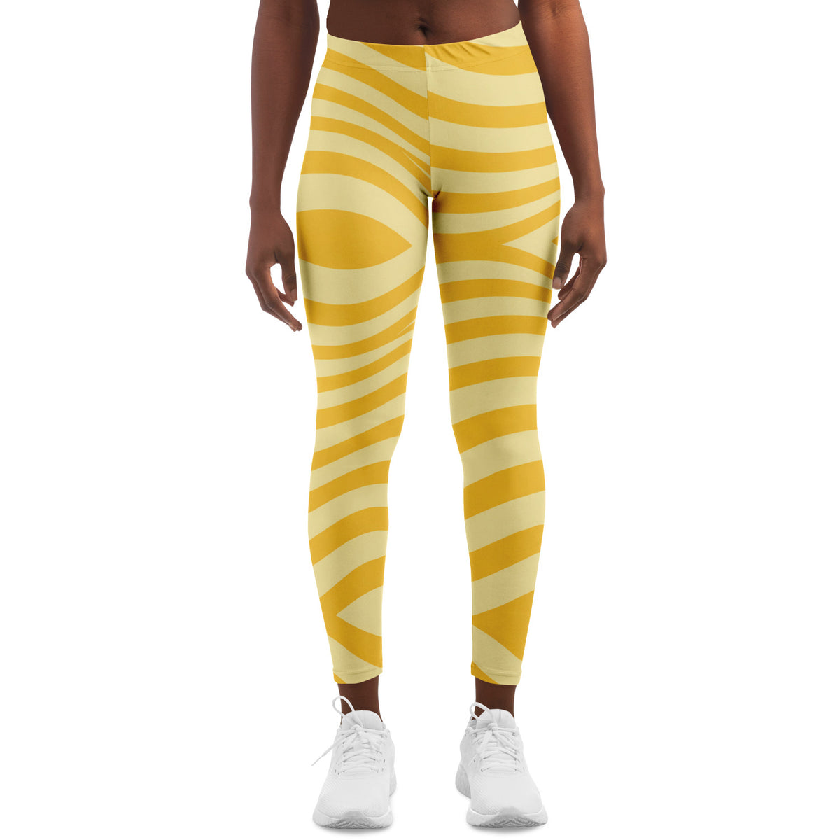 Banana Split Leggings, front, on model