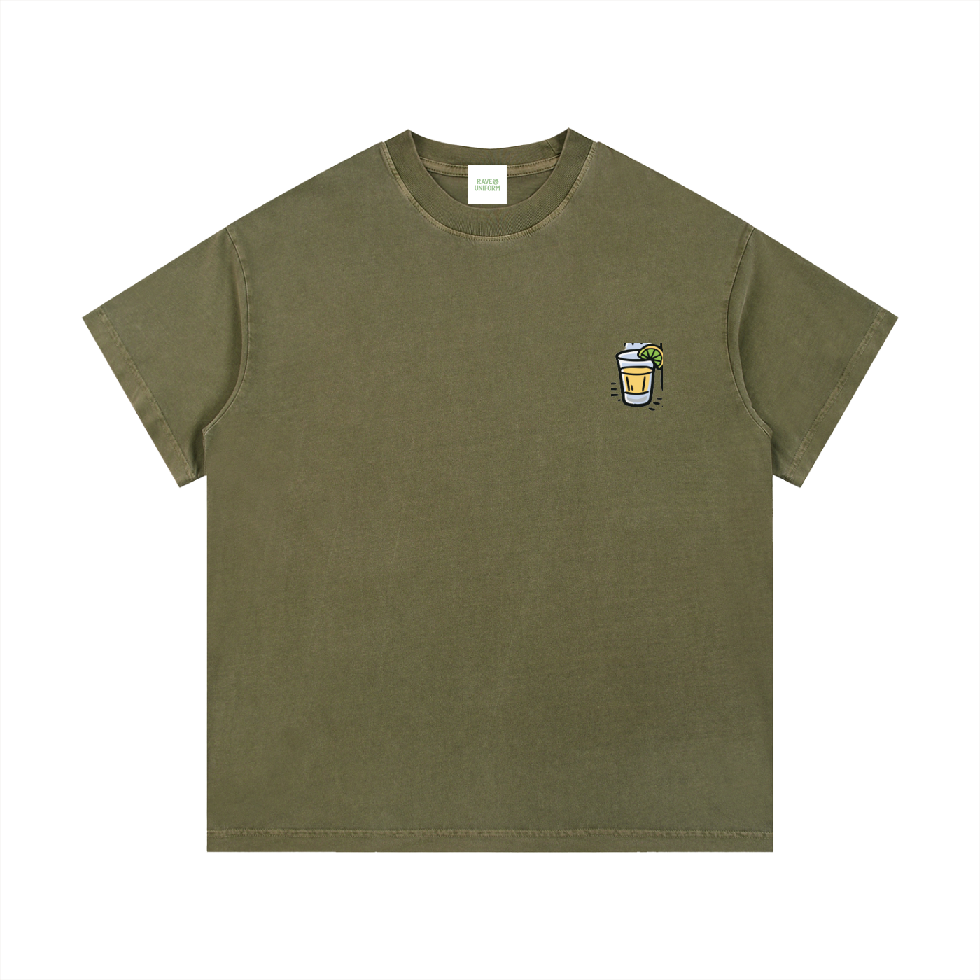 Techno & Tequila T-Shirt - Rave Uniform Detail View
