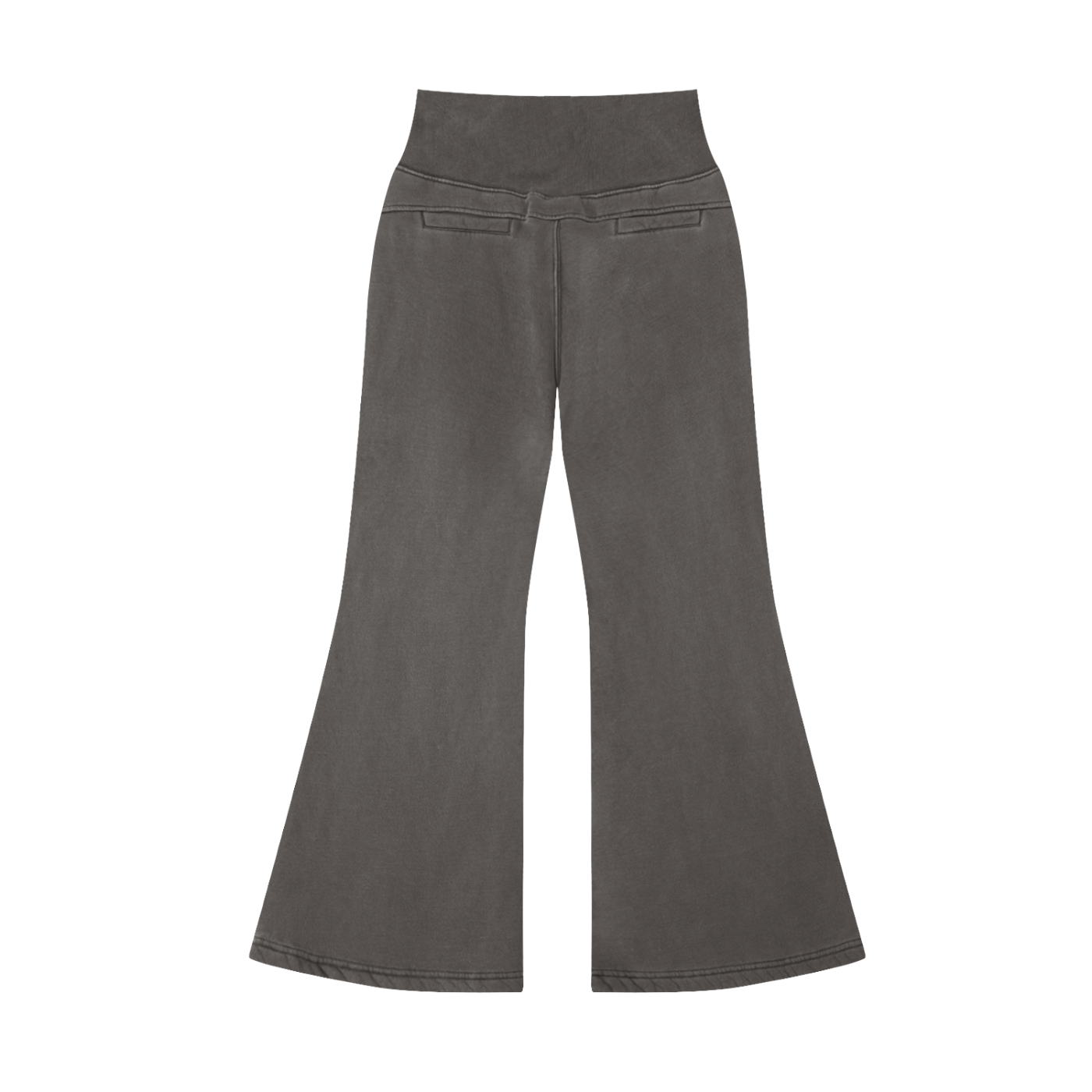 House Hunny Flared Pants in Dark Gray alternate view by Rave Uniform