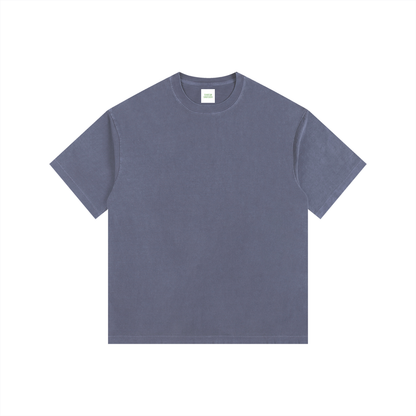 Who's B2B Oversized Shirt in Navy Blue detail view by Rave Uniform